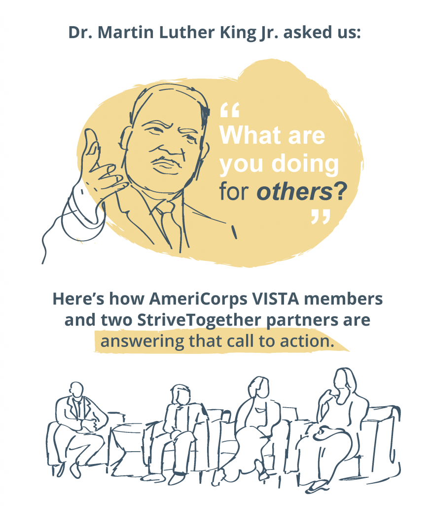 AmeriCorps VISTA members build capacity with StriveTogether partners