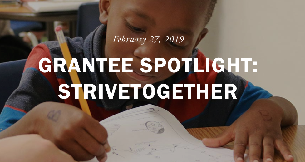 Ballmer Group Grantee Spotlight: StriveTogether