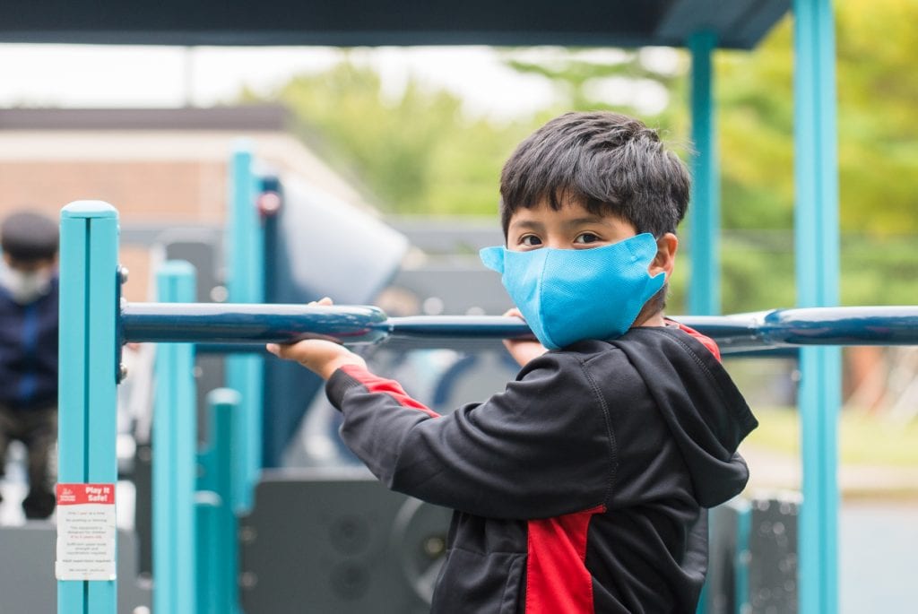 Northfield playground mask - case study landing