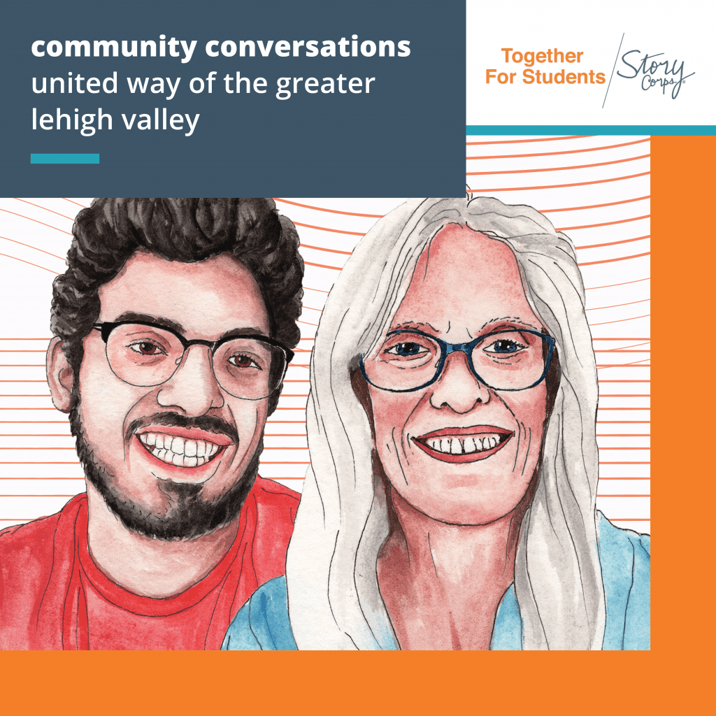 Community conversations: Taha Vahanvaty and Cynthia Crowner, Lehigh Valley, Penn.