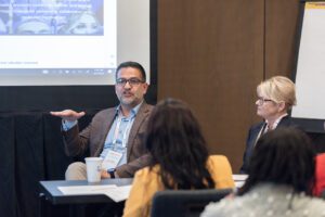 Network members share insights during a breakout session at the StriveTogether policy summit