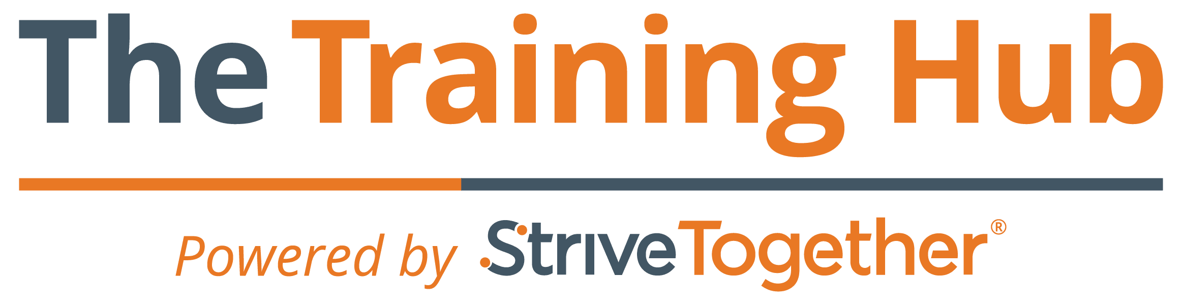 The Training Hub, powered by StriveTogether